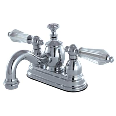 Kingston Brass Wilshire Centerset Bathroom Faucet - Includes Metal