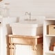 preview thumbnail 1 of 6, Eridanus Mason 24-inch Vitreous China Wall Mount Laundry Tub Utility Sink