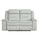 preview thumbnail 10 of 11, Belfield Double Lay Flat Reclining Loveseat