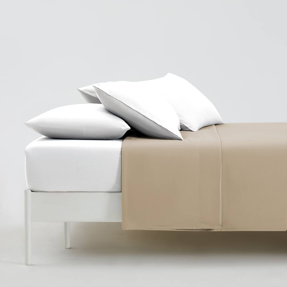 Vilano Oversized Flat Bed Sheet , 2 pack, Flat Sheet Only, Bed Sheet Separates