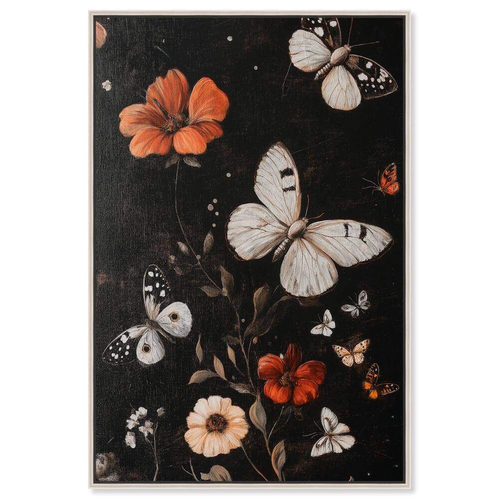 Butterfly Wing Patterns Canvas by Art Remedy