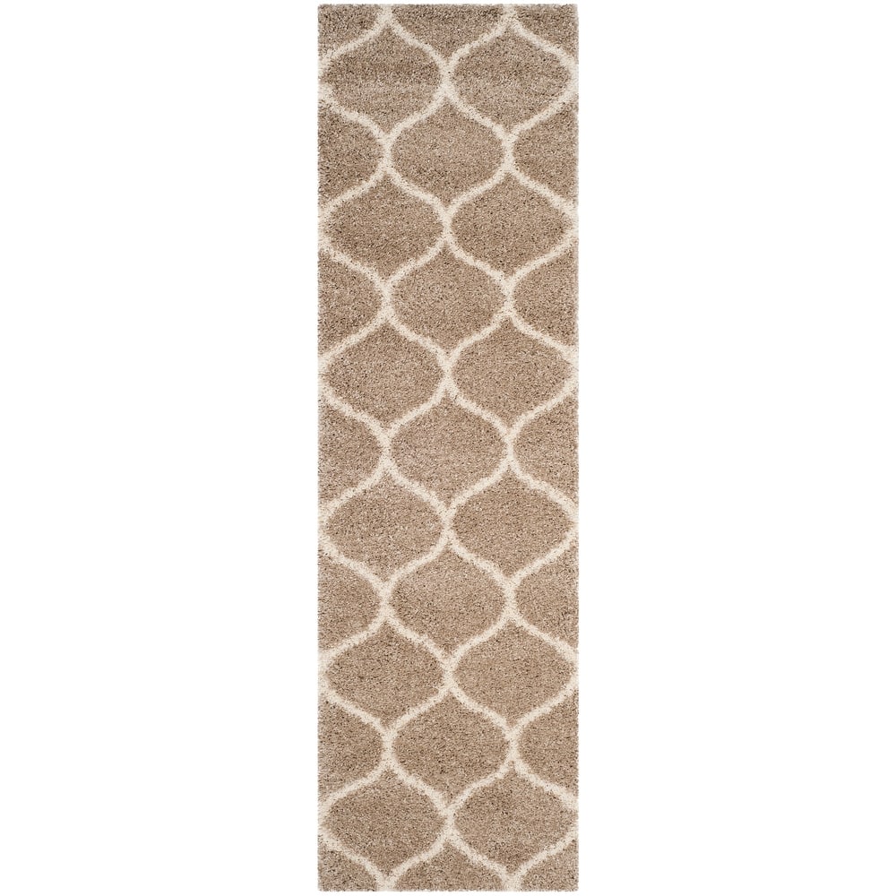 SAFAVIEH Hudson Shag Pushpa Trellis 2-inch Thick Area Rug