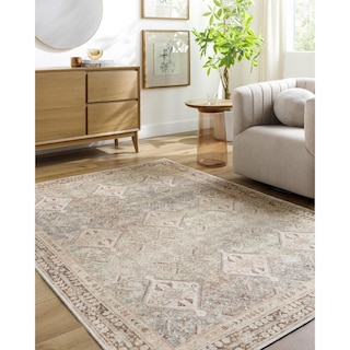 Livabliss Amelie Washable Traditional Area Rug