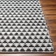 preview thumbnail 3 of 4, Livabliss Jean Recycled Cotton & Jute Boho Diamond Area Rug
