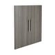 preview thumbnail 12 of 12, ClosetMaid SuiteSymphony Modern 25-Inch Wide Door Pair Graphite Grey