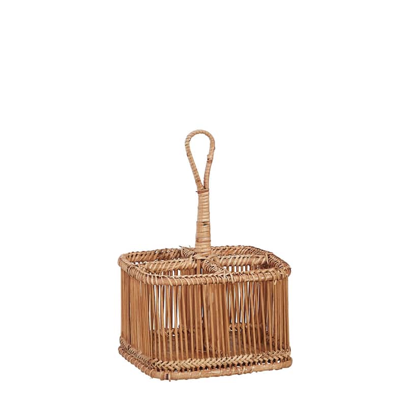Sm. Norwich Bamboo Basket 7.85" x 7.85"- A