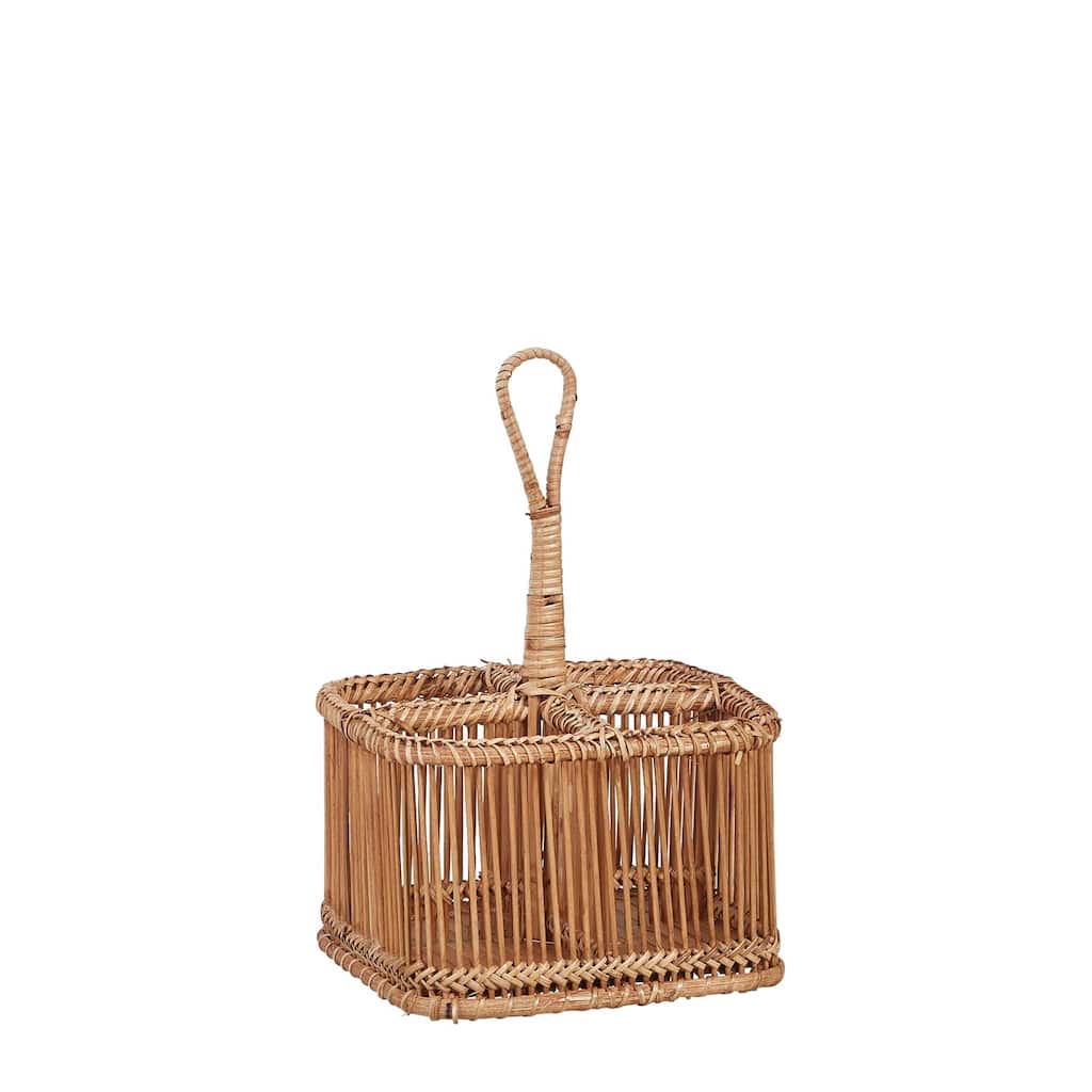 Sm. Norwich Bamboo Basket 7.85" x 7.85"- A