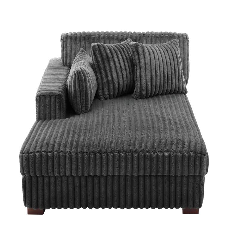 DREAMSIDEA Modern Oversized Chaise Lounge Sofa for Living Room