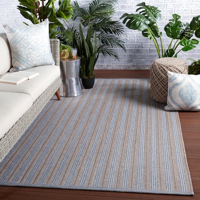 Crew Indoor/ Outdoor Striped Area Rug