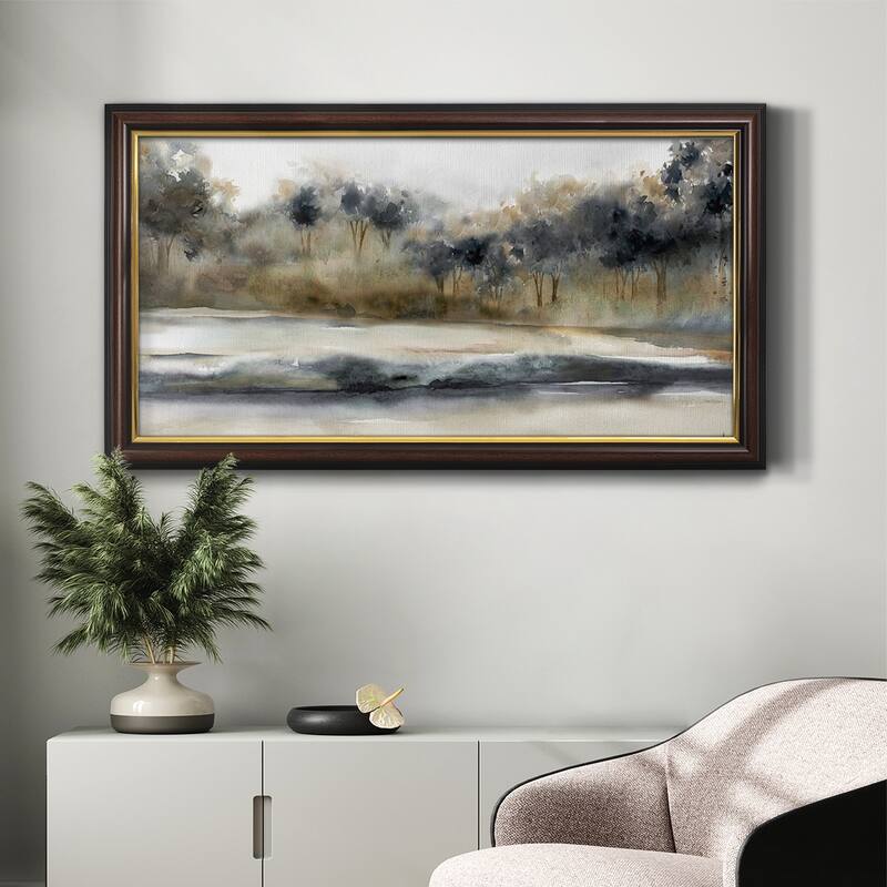Silent River Premium Framed Canvas- Ready to Hang