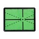 preview thumbnail 1 of 1, Trademark Innovations Chipping Mat Golf Outdoor Trainer Green - 16 Years and Up