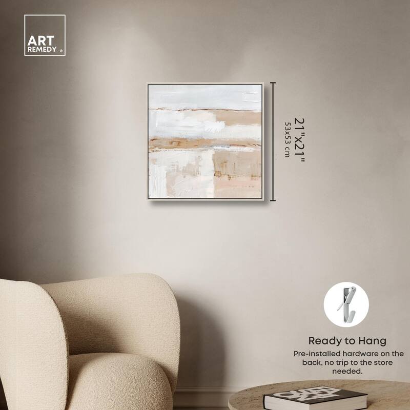 Sediment Planes I Canvas by Art Remedy