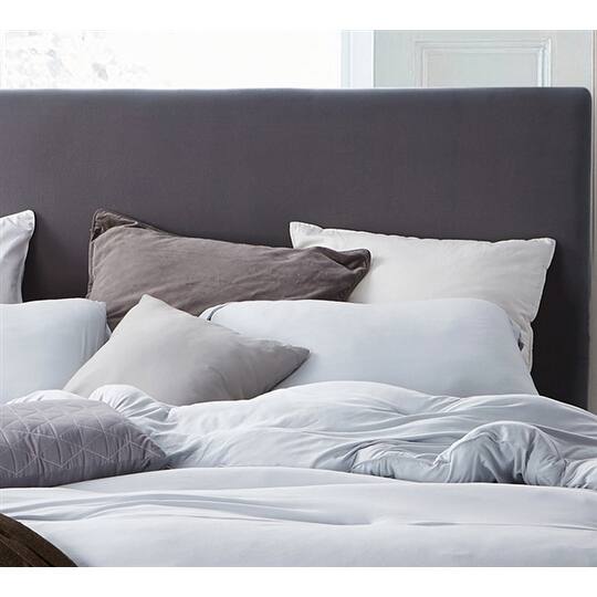 BYB Bare Bottom Pillow Sham - Glacier Gray - King