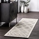 preview thumbnail 49 of 50, Nuloom Natti Contemporary Trellis Area Rug 2'6" x 10' Runner - Grey - Runner