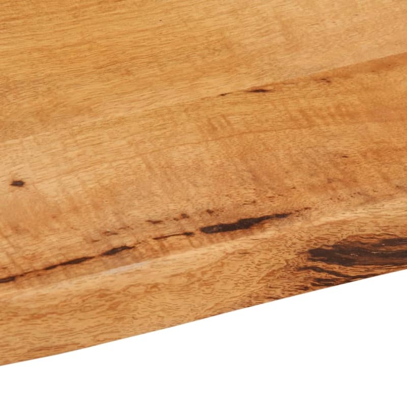 vidaXL Table Top Replacement Board Tabletop Accessory Solid Wood Live Edge