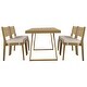 preview thumbnail 4 of 15, MERAX Multi-person Outdoor Acacia Wood Dining Table and Chair Set