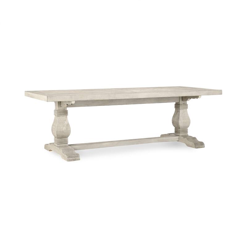 Quincy 94" Dining Table in Nordic Ivory Finish by Kosas Home