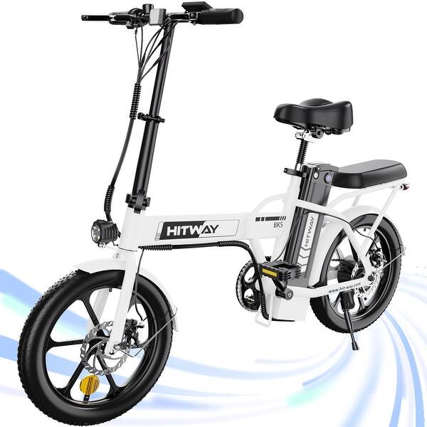 HITWAY 500W, 36V, 12Ah Electric Bike, 16*3.0 Inch Fat Tire Commuter E Bike - Bed Bath & Beyond - 39150744 HITWAY 500W, 36V, 12Ah Electric Bike, 16*3.0 Inch Fat Tire Commuter E Bike - Bed Bath & Beyond - 39150744