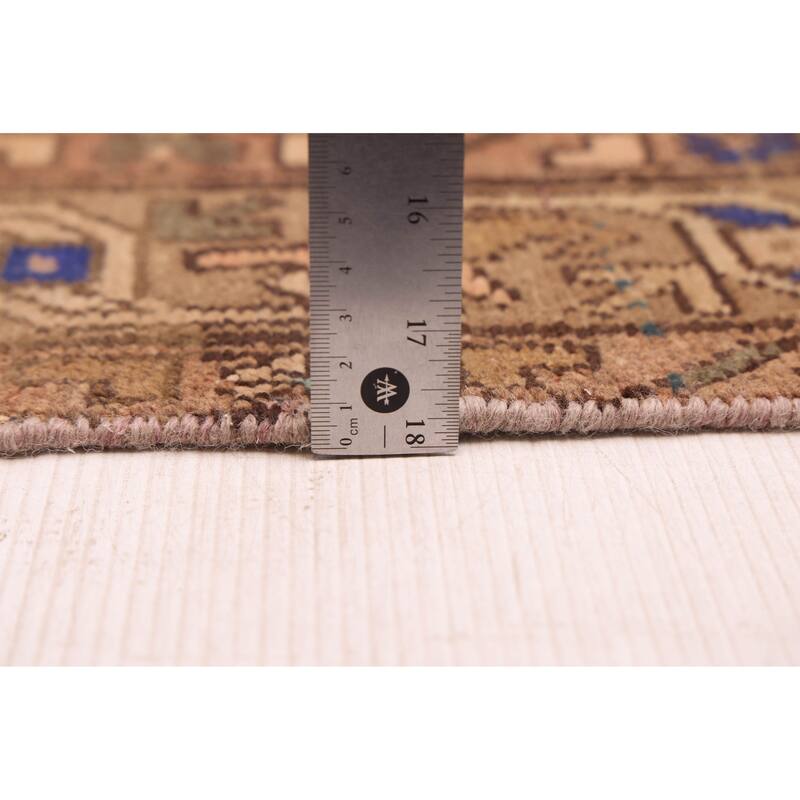 ECARPETGALLERY Hand-knotted Antalya Vintage Copper Wool Rug - 4'9 x 9'7