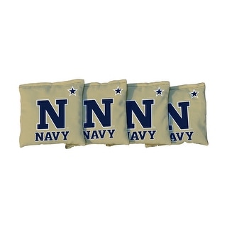 Naval Academy Midshipmen Gold Cornhole Bags