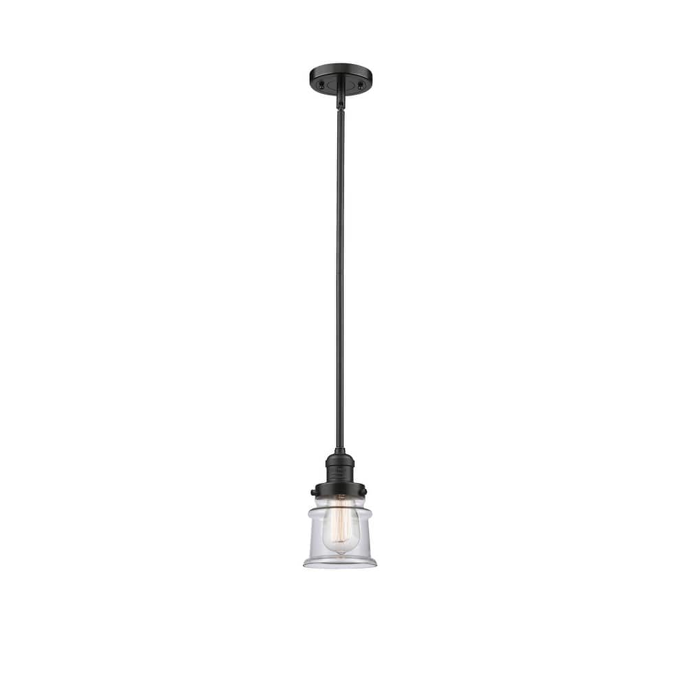 Innovations Lighting Franklin Restoration Canton - 1 Light 5" Stem Hung Mini Pendant