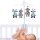preview thumbnail 3 of 4, Bedtime Originals Robbie Robot Musical Baby Crib Mobile Soother Toy - Gray