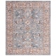 preview thumbnail 21 of 24, SAFAVIEH Heirloom Katrine Traditional Oriental Rug 8' x 10' - Grey/Blue Rust - Rectangle