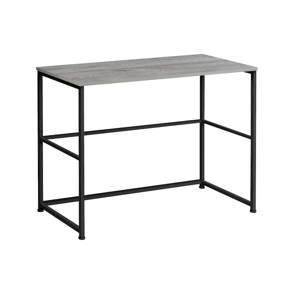 Computer Desk, Home Office, Laptop, Left, Right Set-up, Storage Drawers, 40"l, Work, Grey Laminate