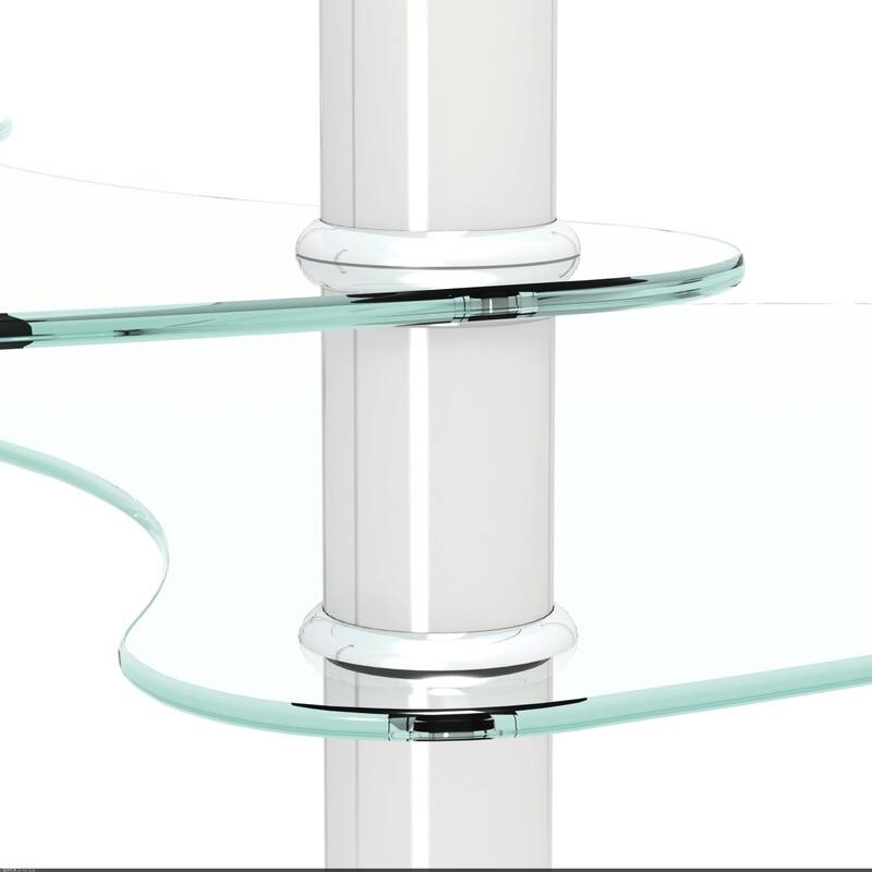 Oval Glass Coffee Table