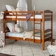 preview thumbnail 19 of 92, Walker Edison Solid Wood Convertible Twin-over-Twin Bunk Bed