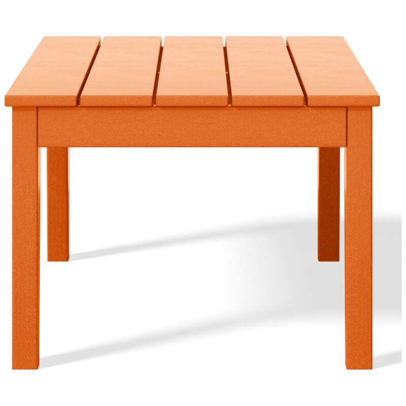 Laguna Poly 3-Piece Bench With Coffee Table