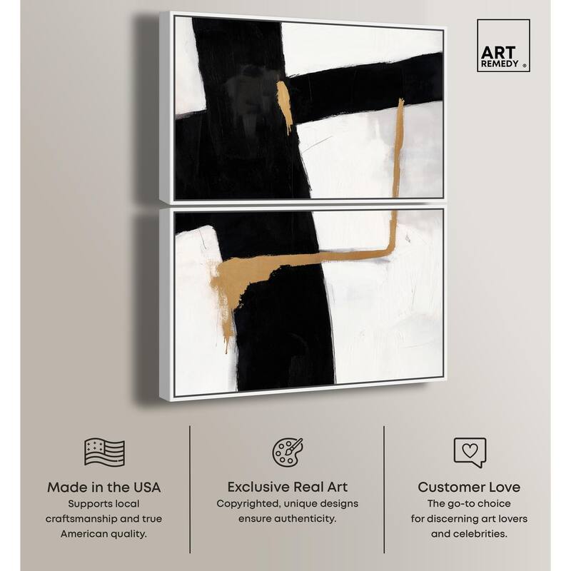 Urban Grid III Canvas Set of 2 by Art Remedy