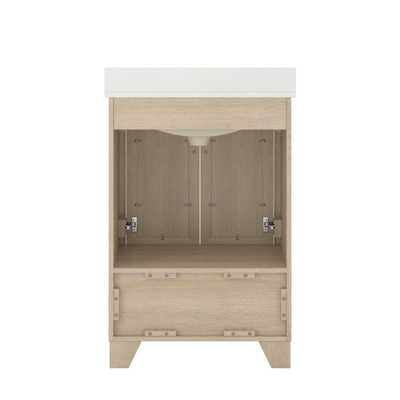 CRAFT + MAIN AWVT2419D Ashlow 24" Free Standing Single Basin Vanity