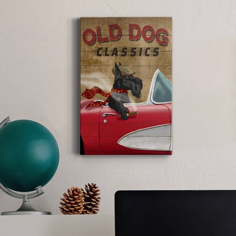 Old Dog Classics Premium Gallery Wrapped Canvas - Ready to Hang