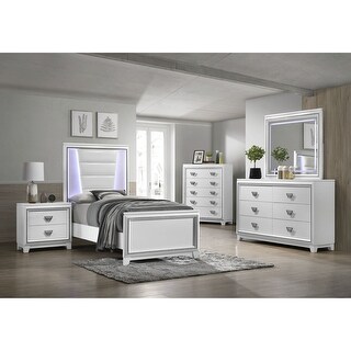 Contemporary Black Queen 3pcs Bedroom Set by Acme Louis Philippe III 19500Q-3pc  – buy online on NY Furniture Outlet