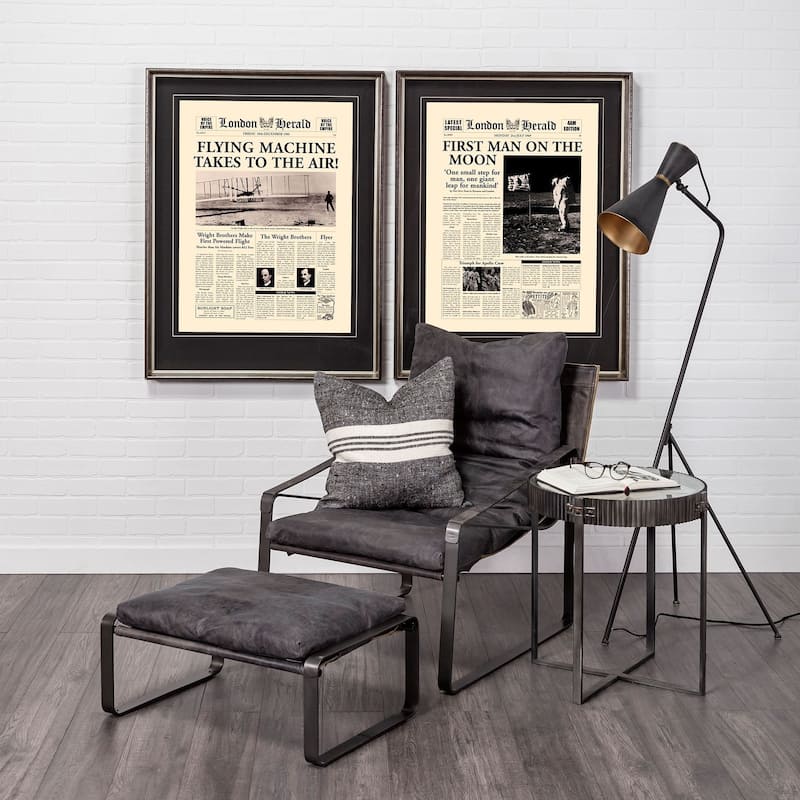 Black and White Stonewash Throw Pillow Cover