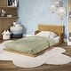 P'Kolino Klick Duo Desk - Natural/White - Solid Pine Wood