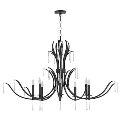 Quorum International 620-8 Majesty 8 Light 45" Wide Taper Candle Style