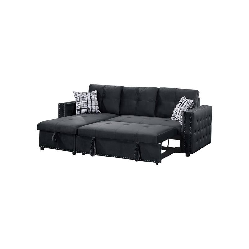 Poundex Convertible Sectional