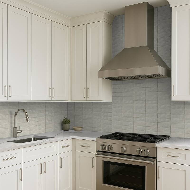 Ackland AKNPTRAV2.5X8S-CA Rava - 3" x 8" Solid Subway Wall Tile -