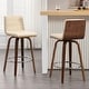 preview thumbnail 30 of 198, 26"/29" Faux Leather Swivel Bar/Counter Stools, Set of 2/3