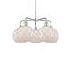 Option Polished Chrome / White Glass with White Rope