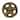 Set Of 12 Antique Gold Western Star Cast Iron Knobs - 2" - Drawer - 1.75 X 1.75 X 0.5 inches