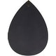 preview thumbnail 3 of 4, Randyll Golden Teardrop 22x16-inch Mirror - 22"H x 16"W
