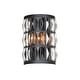 preview thumbnail 1 of 8, Maxim 21812BC Madeline 2 Light 11" Tall Wall Sconce Black