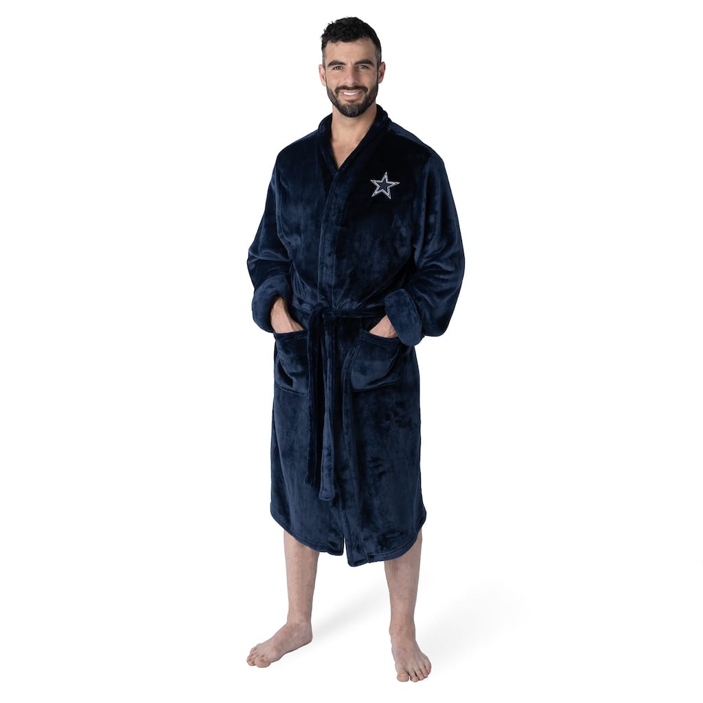 NFL Dallas Cowboys Men's L/XL Silk Touch Robe