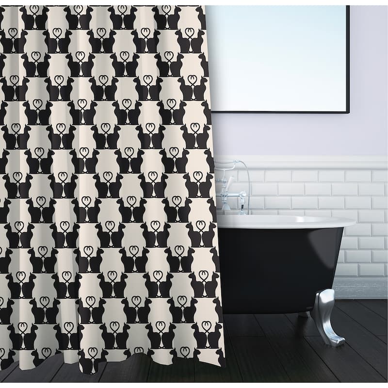 Cat Clowder Shower Curtain
