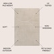 preview thumbnail 8 of 37, JONATHAN Y Peater High-Low MidCentury Modern Arch Stripe Two-Tone Indoor/Outdoor Rug