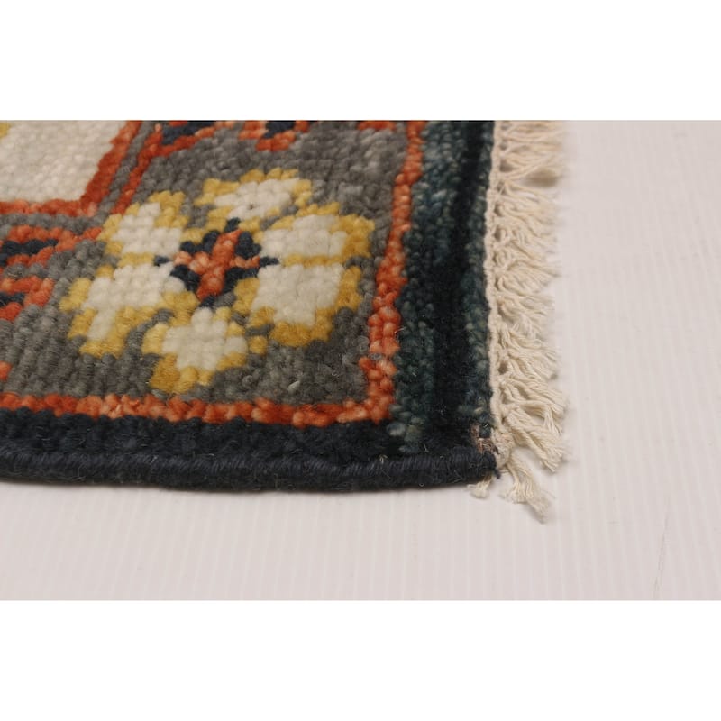 ECARPETGALLERY Hand-knotted Jules Serapi Grey Wool Rug - 8'2 x 10'0