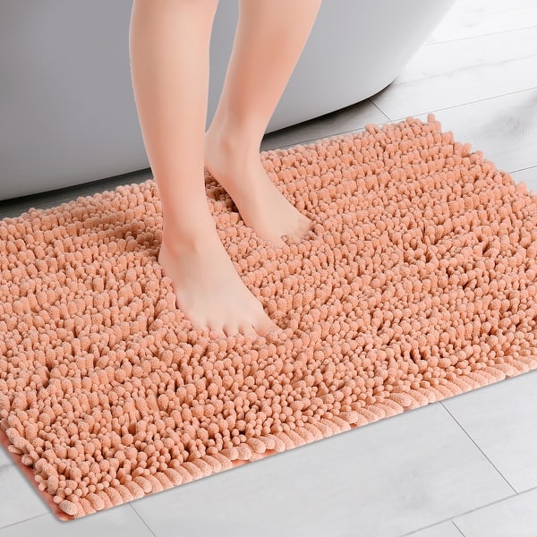 Muddy Mat Highly Absorbent Soft Chenille Door Mat and Pet Rug Non Slip Thick Washable Mat
